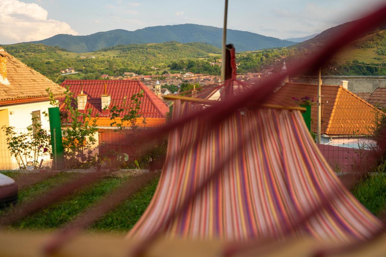 Apartament Panoramic la casa in comuna Răşinari Esterno foto