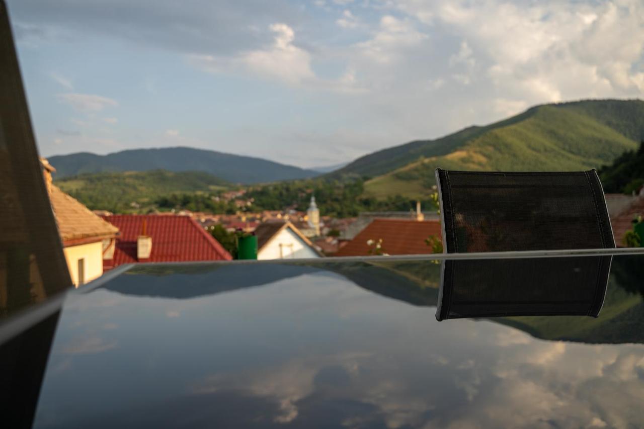 Apartament Panoramic la casa in comuna Răşinari Esterno foto