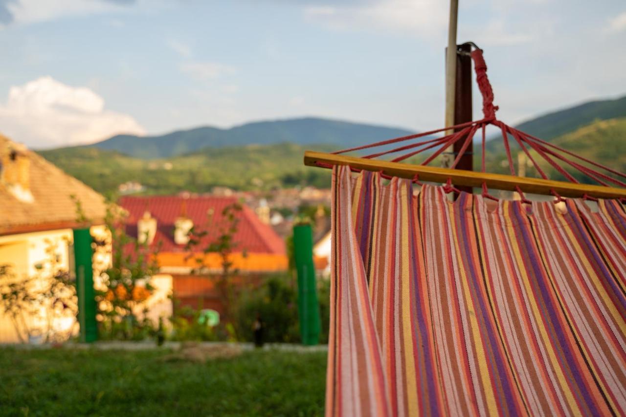 Apartament Panoramic la casa in comuna Răşinari Esterno foto