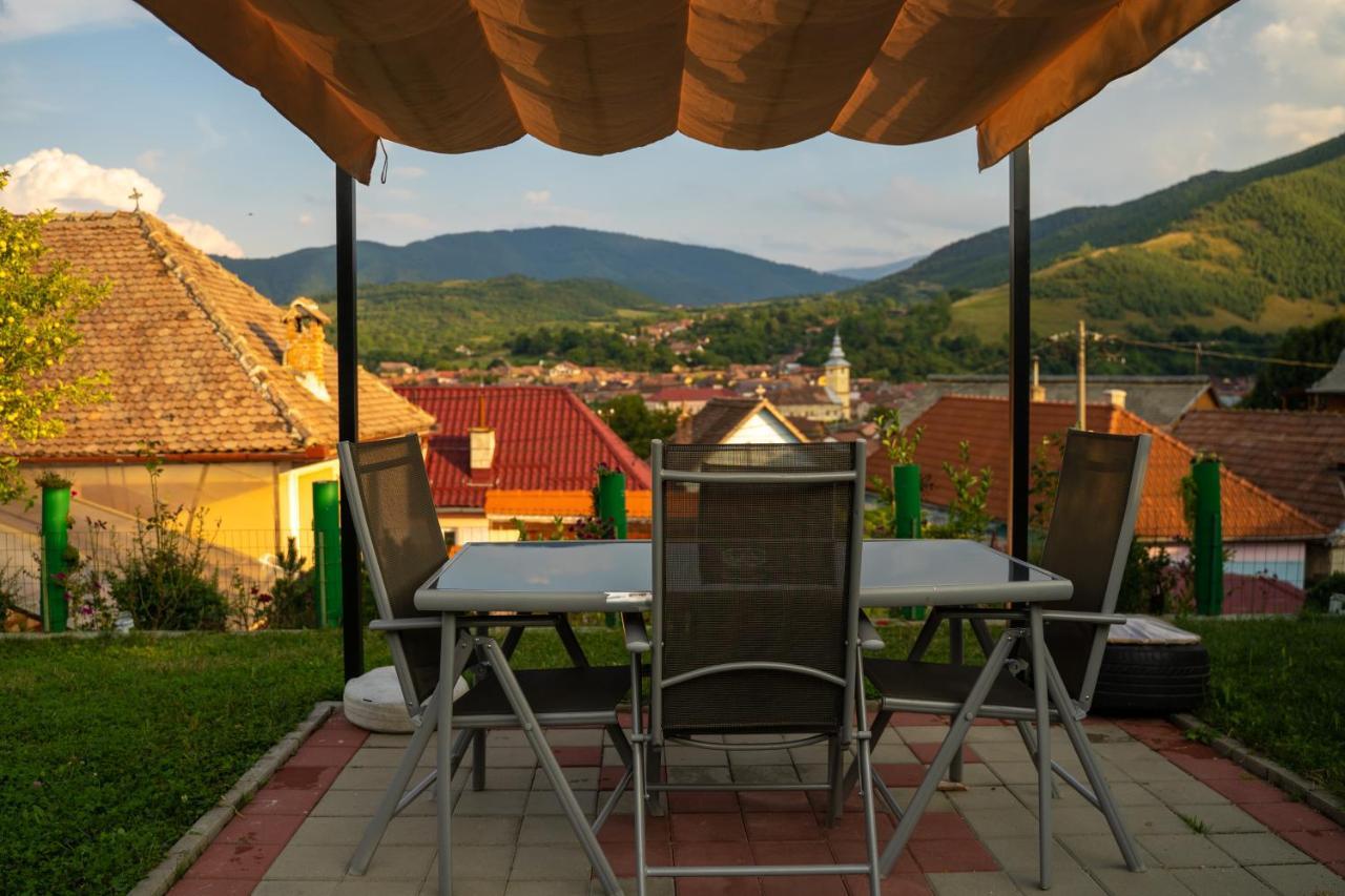 Apartament Panoramic la casa in comuna Răşinari Esterno foto